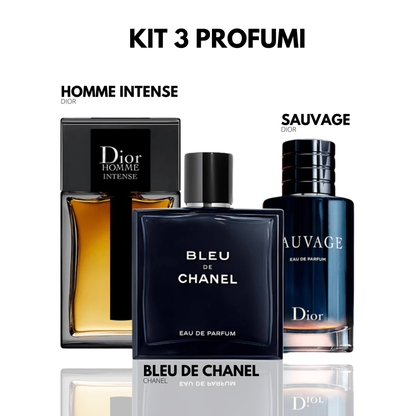 HOMME INTENSE / BLEU DE CHANEL / SAUVAGE