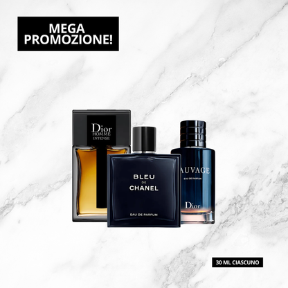 HOMME INTENSE / BLEU DE CHANEL / SAUVAGE