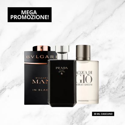 MAN IN BLACK / PADRA MILANO / ACQUA DI GIO