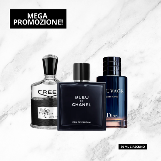 CREED / BLEU DE CHANEL / SAUVAGE