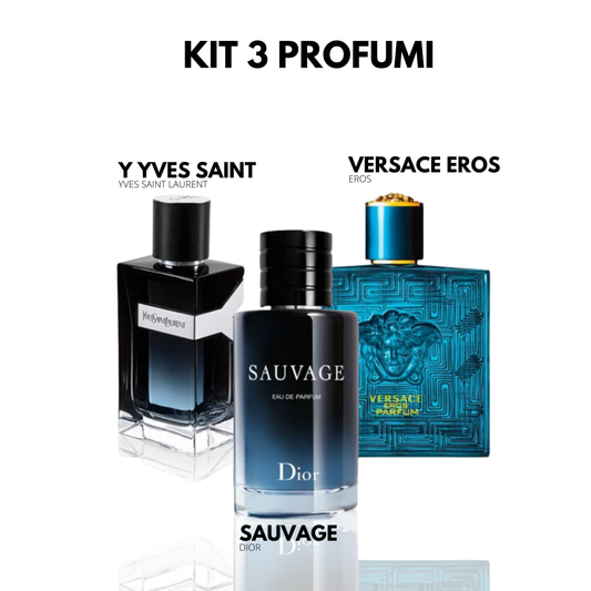Y YVES SAINT / SAUVAGE / VERSACE EROS