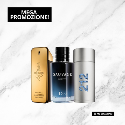 1 MILLION / SAUVAGE / 212 MEN