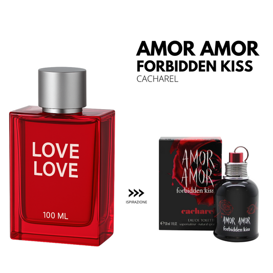 LOVE LOVE - AMOR AMOR FORBIDDEN KISS CHACAREL