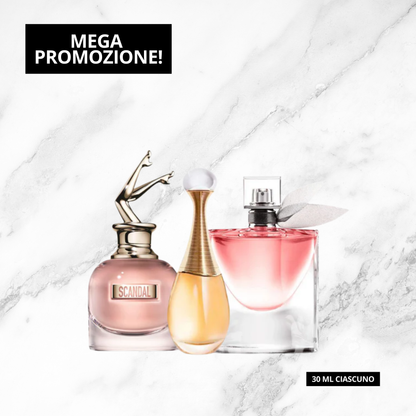 SCANDAL / J'ADORE / LA VIE EST BELLE